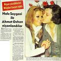 ahmet özhan and  hale soygazi  - yesilcam photo