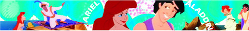  banner Aladin and ariel