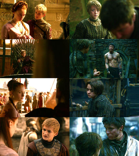  Sansa/Joffrey & Arya/Gendry