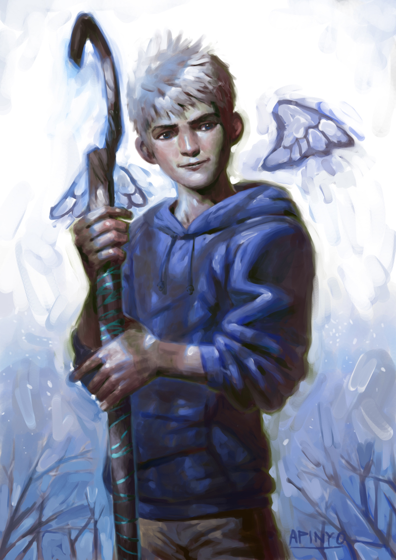 Fan Art of jack frost for fans of Rise of the Guardians. 