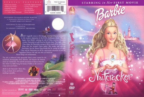  বার্বি চলচ্চিত্র DVD covers