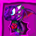 Chibi skylanders Cynder - dragons fan art