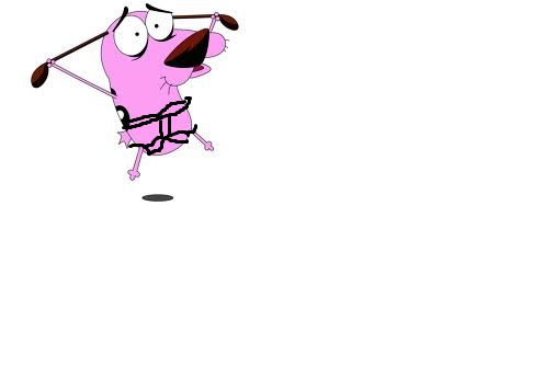 Courage being funny in his boys underwear - Courage the Cowardly Dog Fan  Art (33066819) - Fanpop