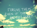 Forgiveness  - random photo