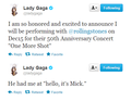 Gaga will perform with The Rolling Stones - lady-gaga photo