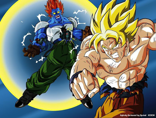 Dragon Ball Z Goku vs Android 13