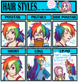 Hair Style rainbow dash - my-little-pony-friendship-is-magic photo