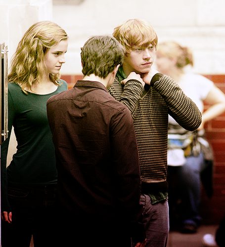 Harry, Ron and Hermione