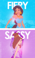 Jasmine and Megara - disney-princess fan art
