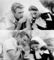 Jimmy with Pier Angeli - james-dean photo