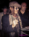 Johnny Depp at Alice Cooper's Christmas Pudding, December 8 - johnny-depp photo