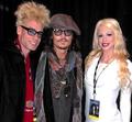 Johnny Depp at Alice Cooper's concert - johnny-depp photo