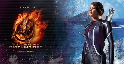  Katniss-Catching fuego