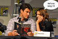 Love is in the air - nathan-fillion-and-stana-katic fan art