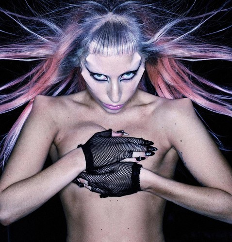  Outtake from Born This Way photoshoot kwa Nick Knight