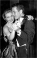 Paul Newman and Joanne Woodward dancing at a party celebrating her Oscar for "Three Faces of Eve" - paul-newman photo