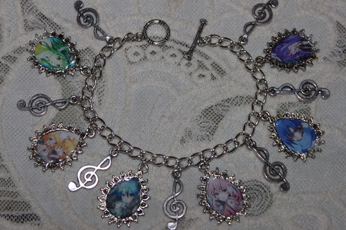  Pick Your Own ボーカロイド characters charm braclet