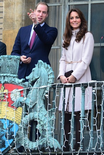 Prince William and Kate Middleton in Cambridge