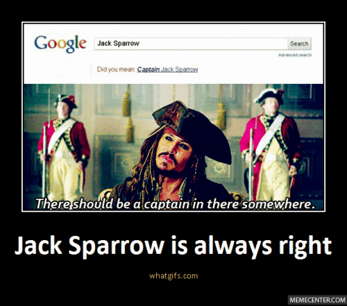 captain jack sparrow