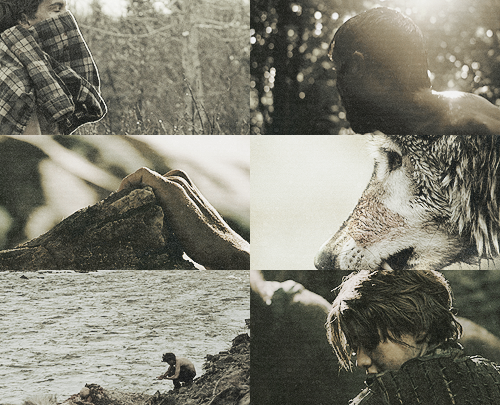  Gendry/Arya | lost / wilderness au