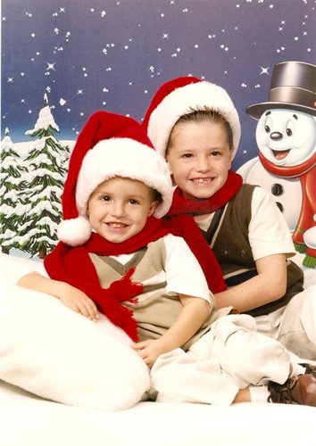  little Josh & Conner's Christmas card