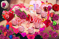 "Be Mine" - flowers fan art
