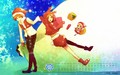 ~Ichigo and Orihime~  - bleach-anime fan art