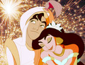 Aladdin / Jasmine - Happy New Year! - disney-princess photo