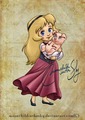Baby Eilonwy - childhood-animated-movie-heroines fan art
