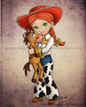 Baby Jessie - childhood-animated-movie-heroines fan art