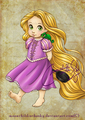 Baby Rapunzel - childhood-animated-movie-heroines fan art