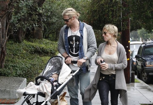  Chris Hemsworth and His Family