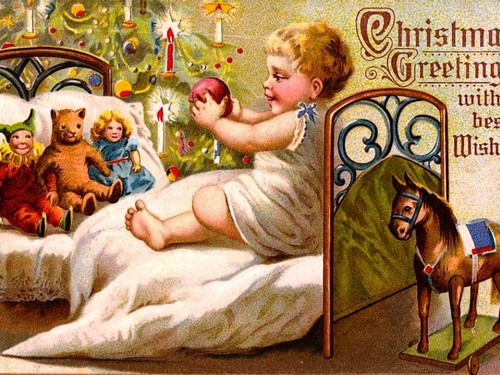  Natale Vintage wallpaper