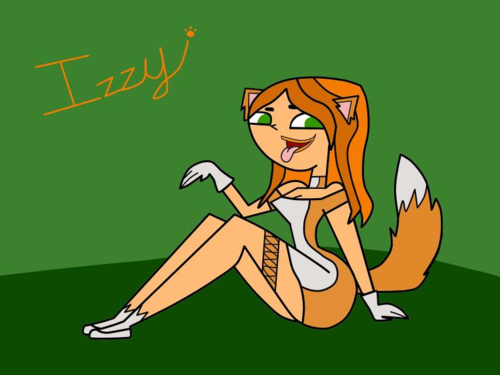  Fluffy zorro, fox Izzy