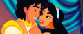 Jasmine and Aladdin - childhood-animated-movie-heroines fan art