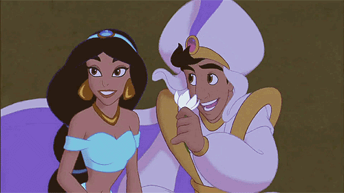  melati, jasmine and Aladdin