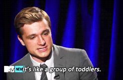  Josh Hutcherson about the Catching fuego cast