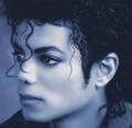 MJ IN BLUE - michael-jackson photo