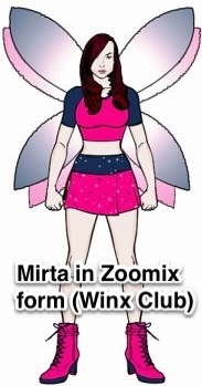  Mirta's fairy forms Фан art