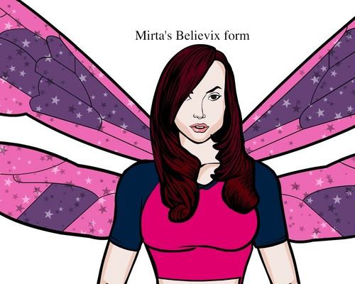 Mirta's fairy forms fan art