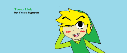 My First Toon Link Drawing