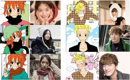  PBND cartoon characters Vs Yoonhye