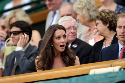 Prince William and Kate Middleton at Wimbledon 