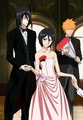 Rukia accompanied by her brother and friend - bleach-anime fan art