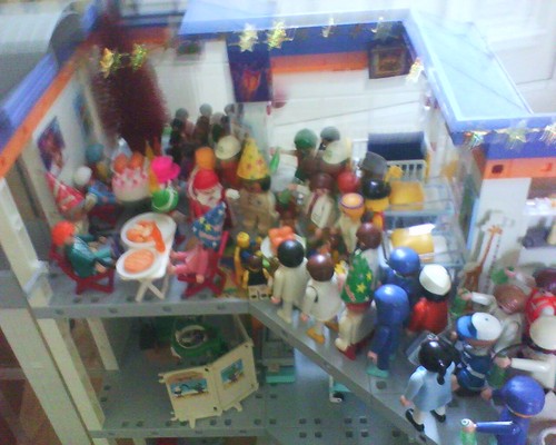 Santa visits the Children at Legoland General Hospital!!!