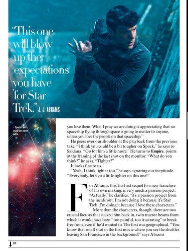  星, つ星 Trek Into Darkness | Empire Magazine