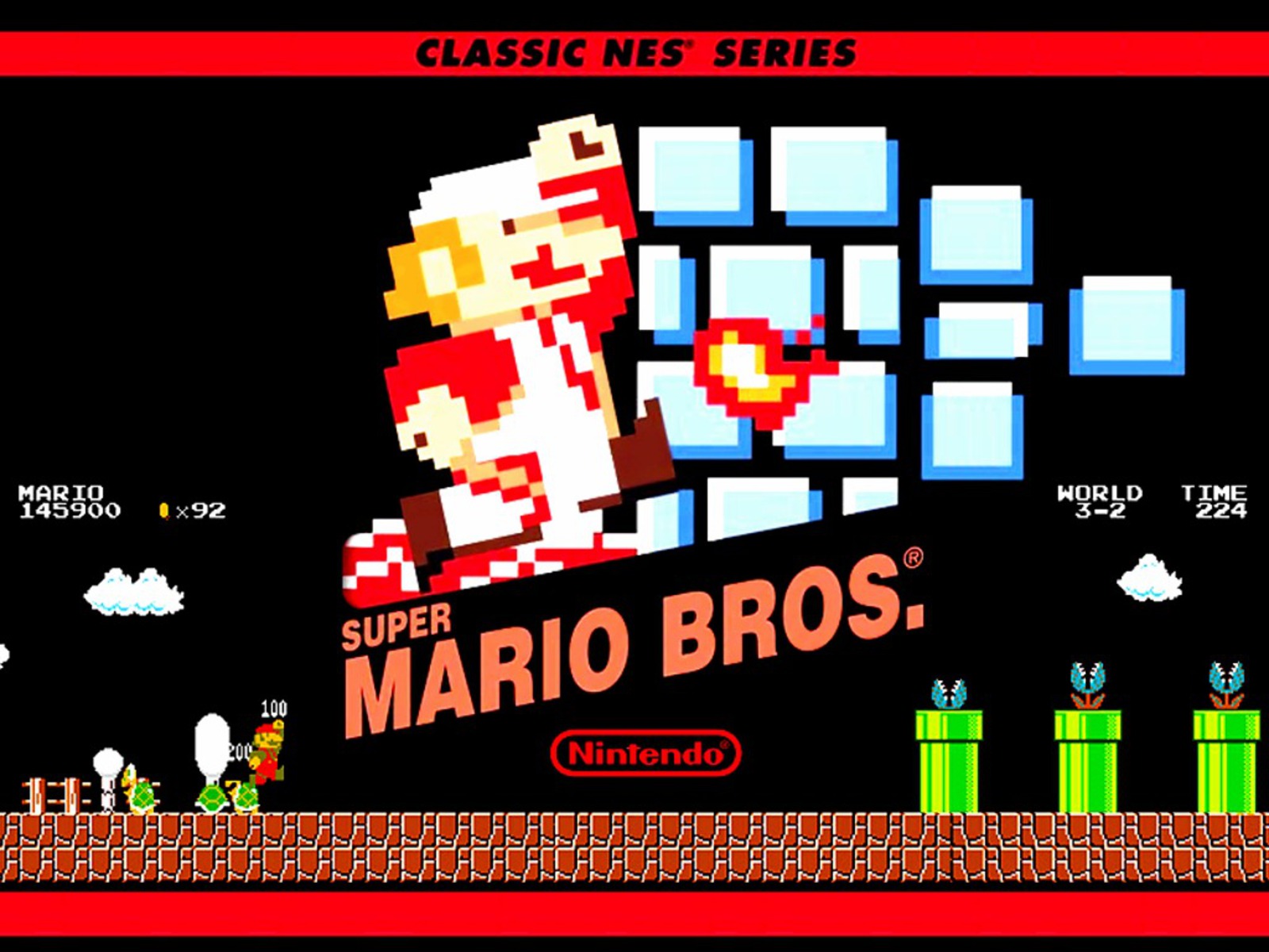 Download this Super Mario Bros picture