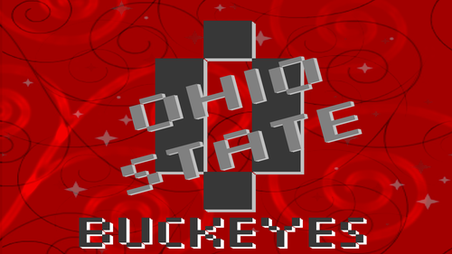  UNCOVENTIONAL GRAY BLOCK O OHIO STATE