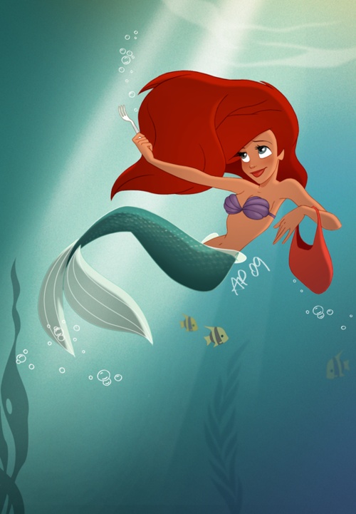 Walt Disney Fan Art - Princess Ariel - The Little Mermaid Fan Art  (33151236) - Fanpop