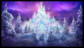 winter castle - fantasy photo